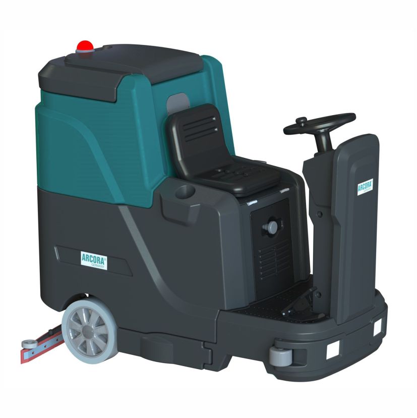 RIDE-ON SCRUBBER DRYER MACHINE-RO-MAN 760BR/150L
